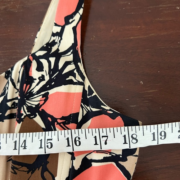 Nine West Vintage Fall Tropical Floral Dress | 10 - Picture 7 of 12